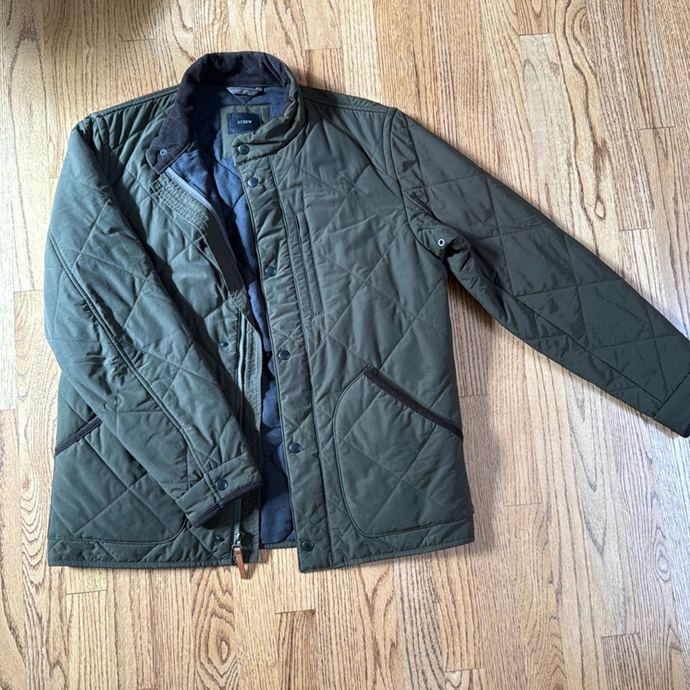 J. Crew Sussex quilted jacket